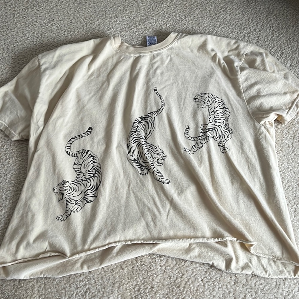 tiger oversized shirt